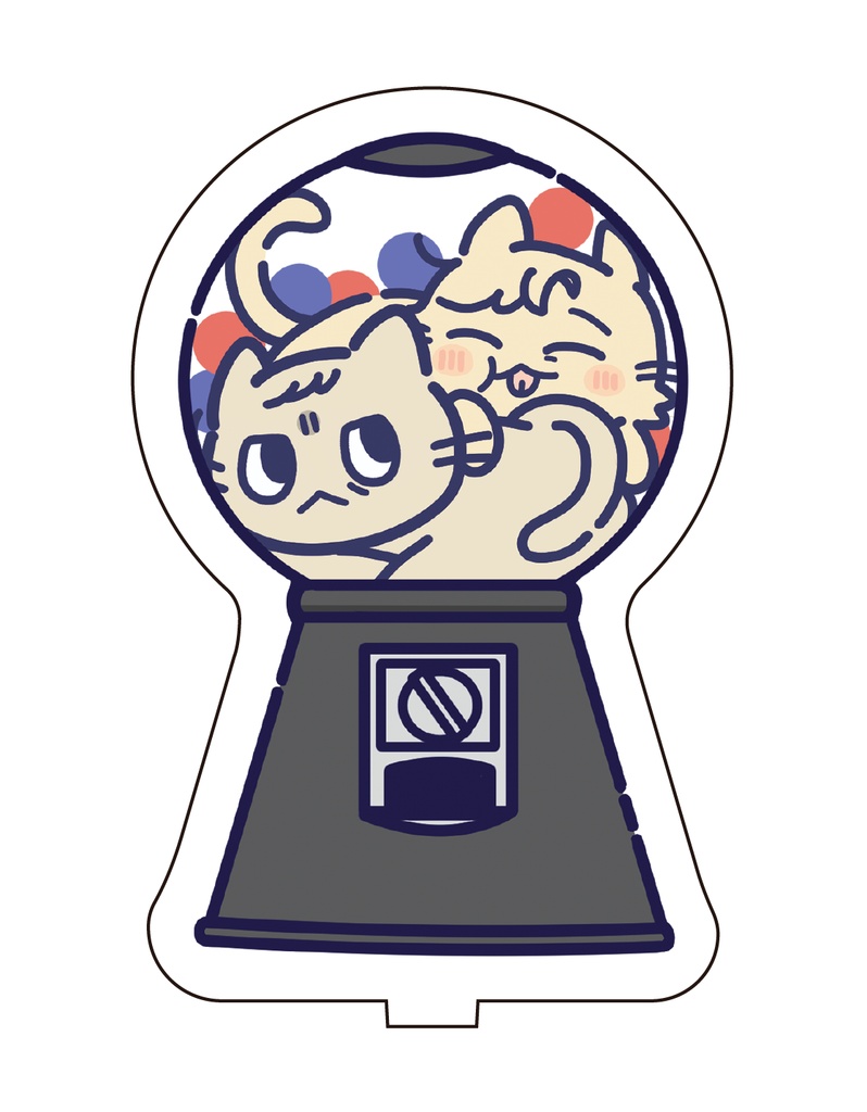 ガチャギフンねこ アクリルスタンド