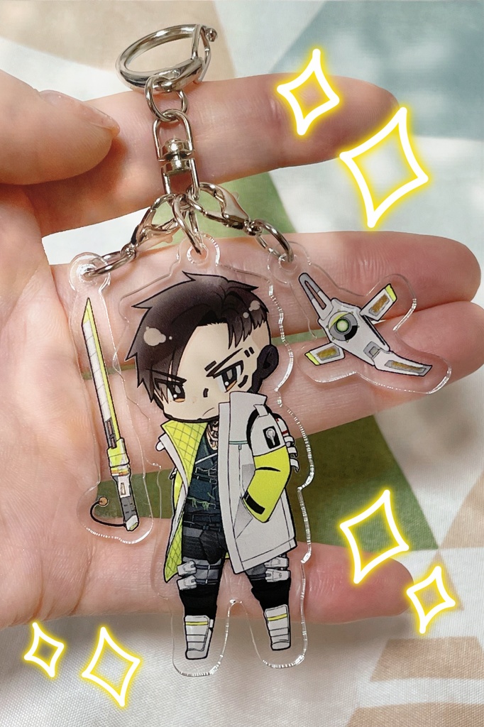 APEX クリプト アクリルキーホルダー