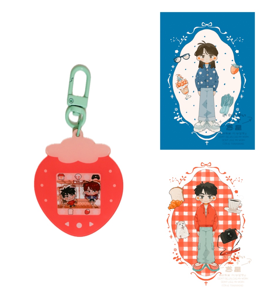 【セット商品】アクキー+ポストカード