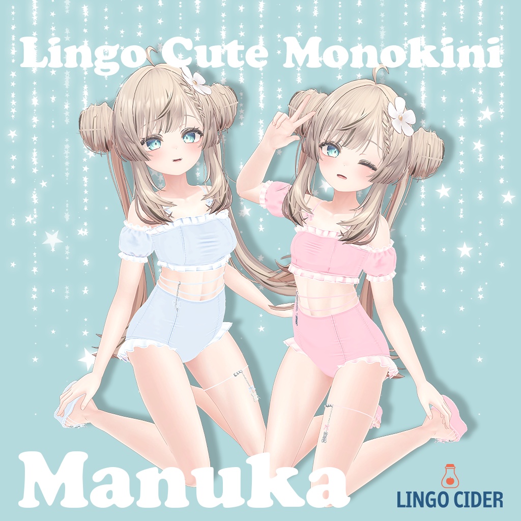 MANUKA_Lingo Cute Monokini