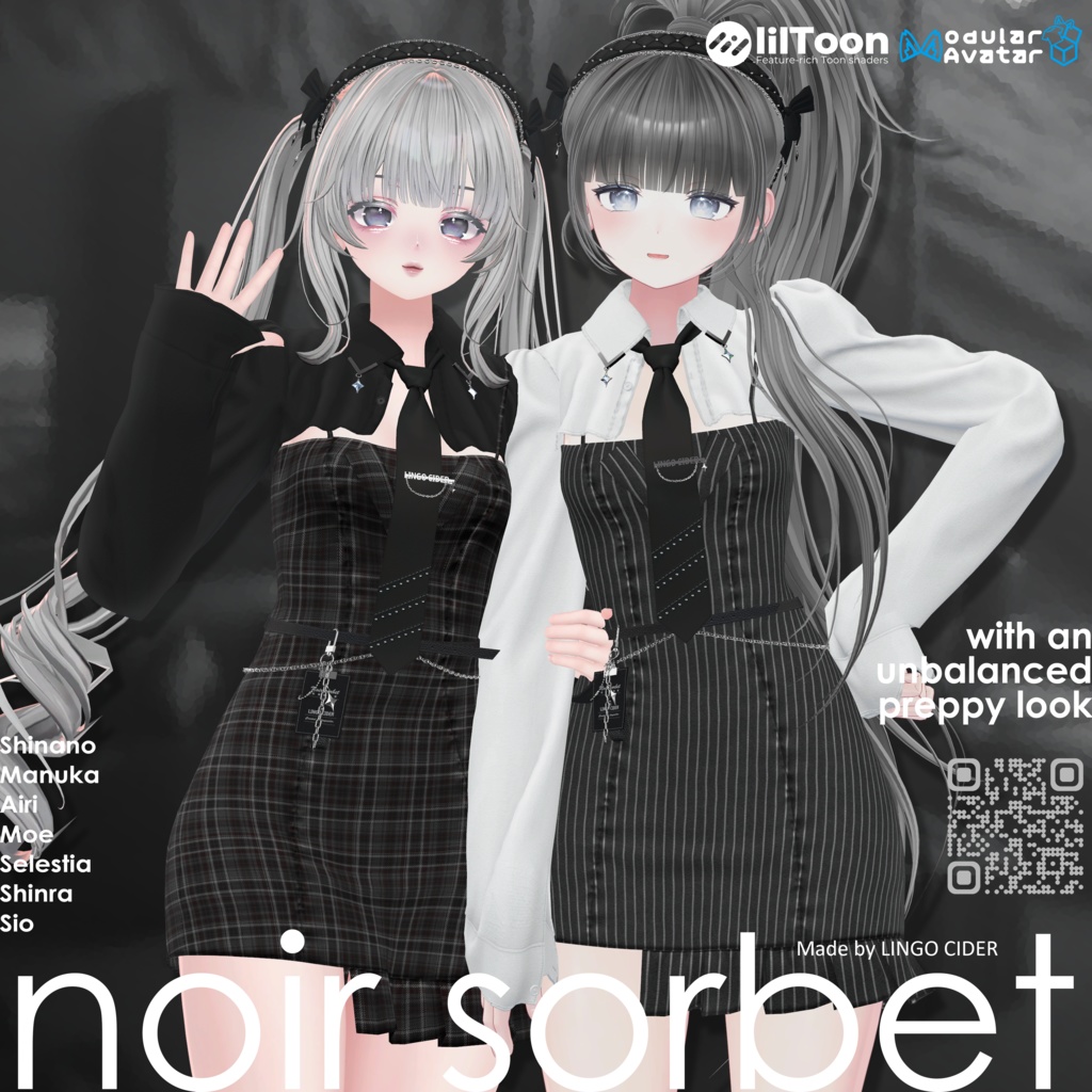 [7対応]noir sorbet setup