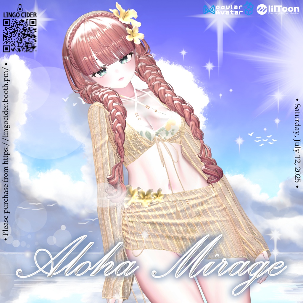 [8対応]Aloha Mirage Bikini Setup