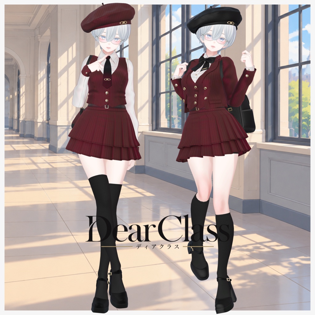 ✨SALE!✨🤍Dear Class🤍Preppy Style Setup 10アバター対応 販売中
