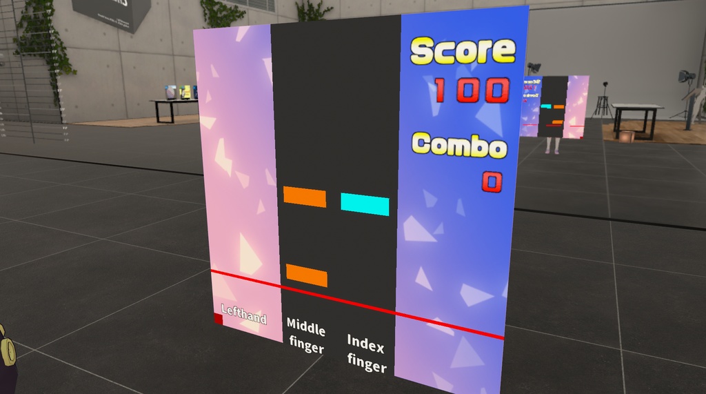 音ゲー風アバターギミック【Modular Avatar対応】