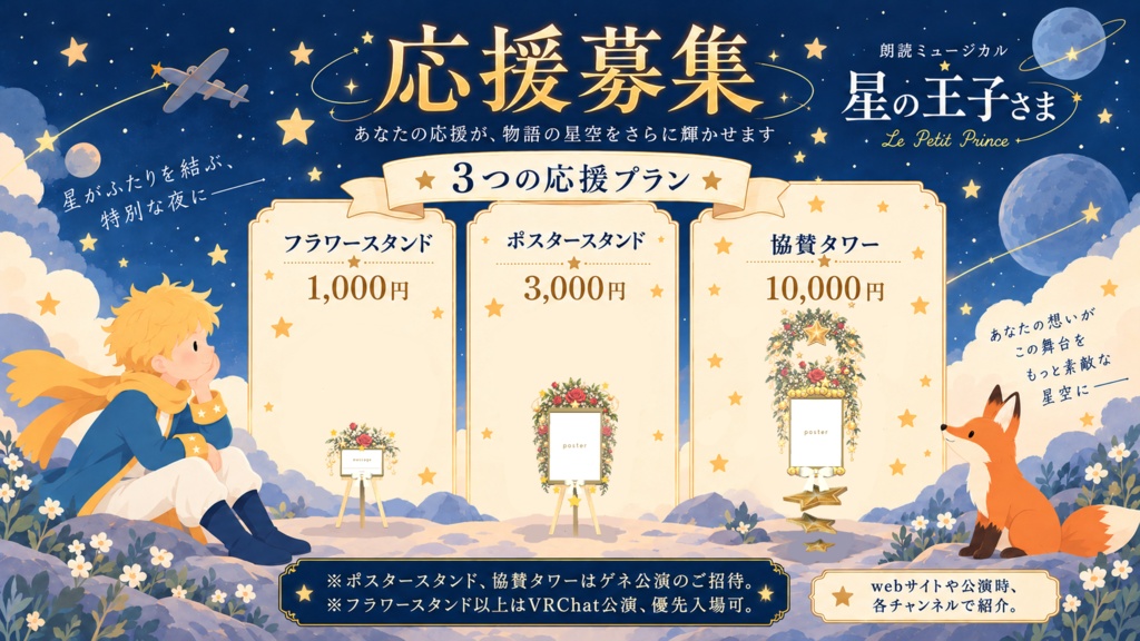 【3Dモデル】星の王子さま　記念グッズ