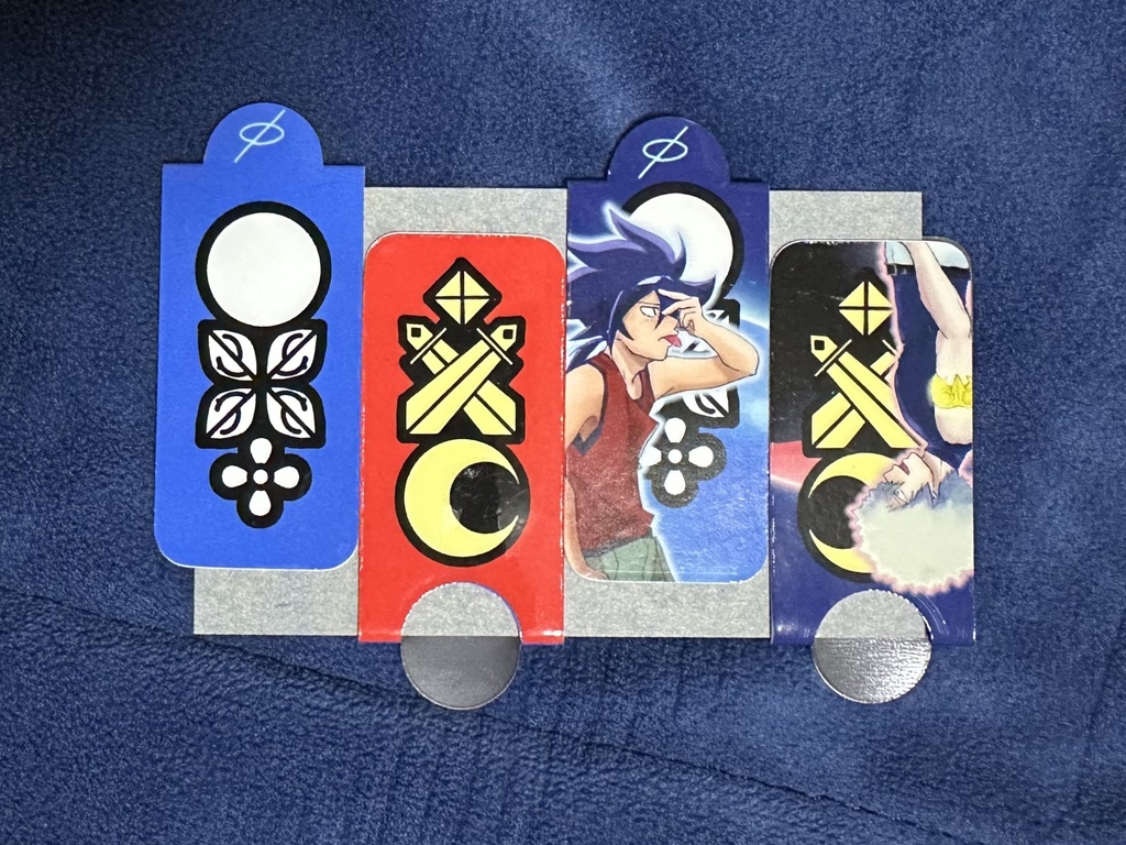 蒼太陽緋月マグネット付箋