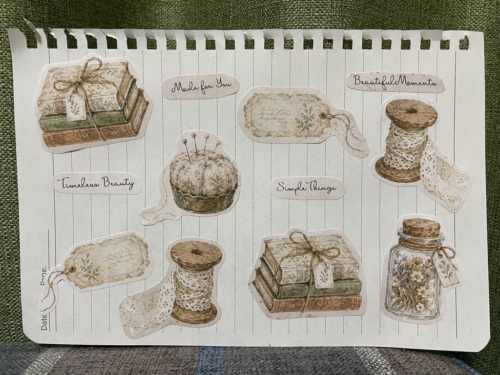 Vintage Set|ヴィンテージデザインペーパー 4種類セット