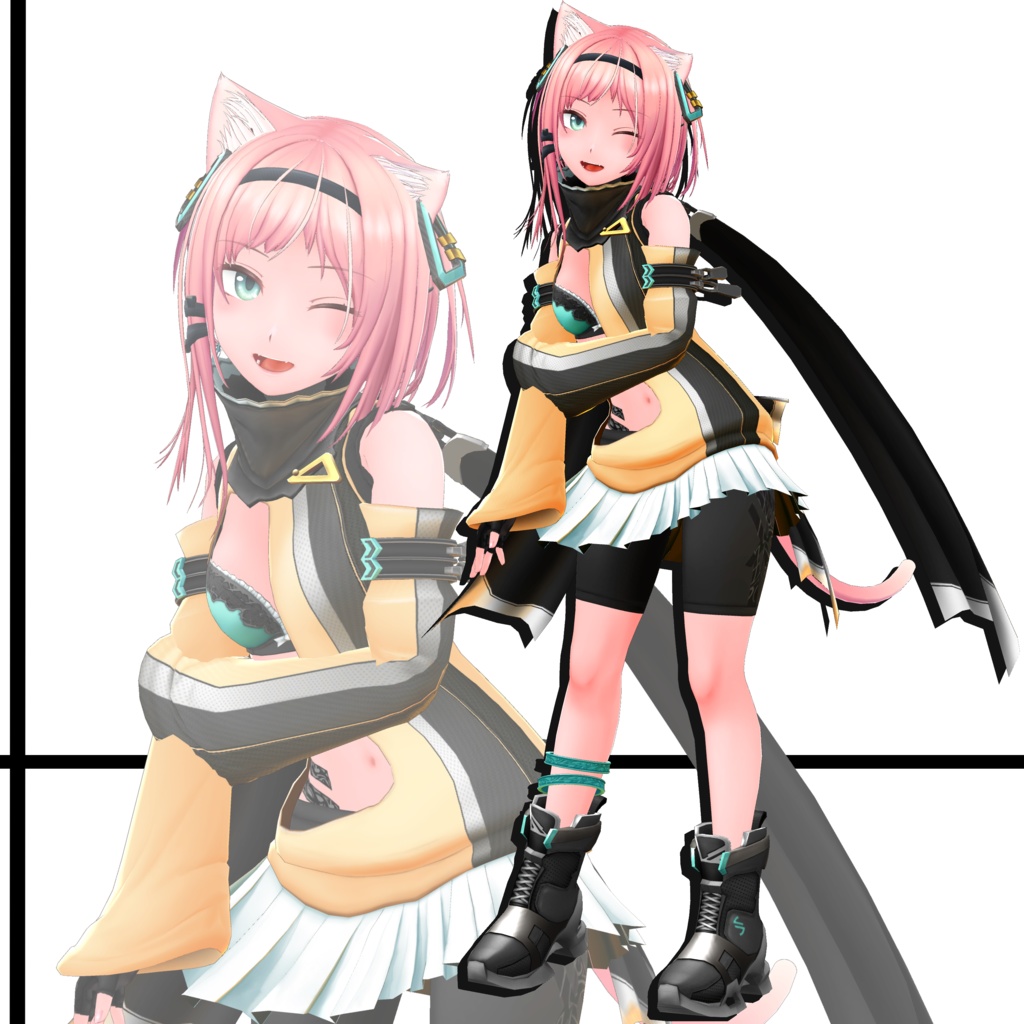 SDK2 オリジナル3Dモデル 『ラステル』