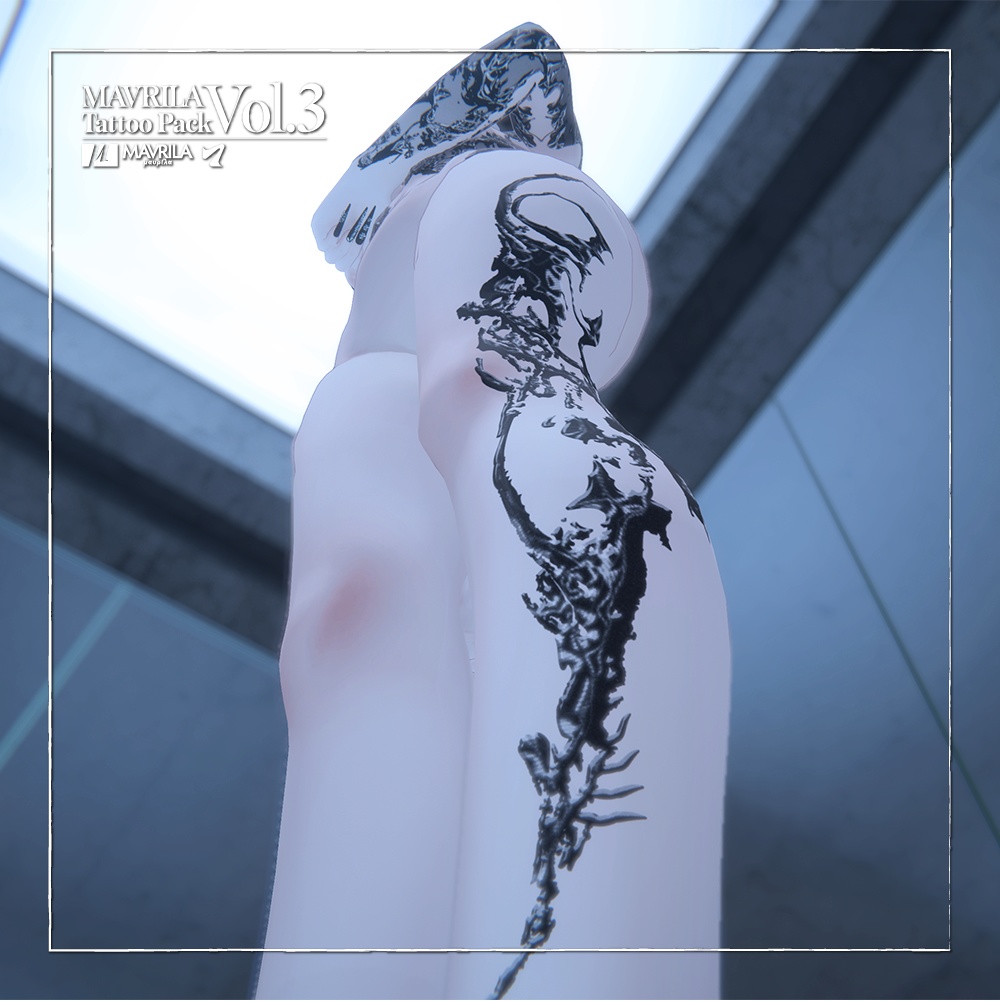 MAVRILA Tattoo Pack Vol.3 -For Shinra-