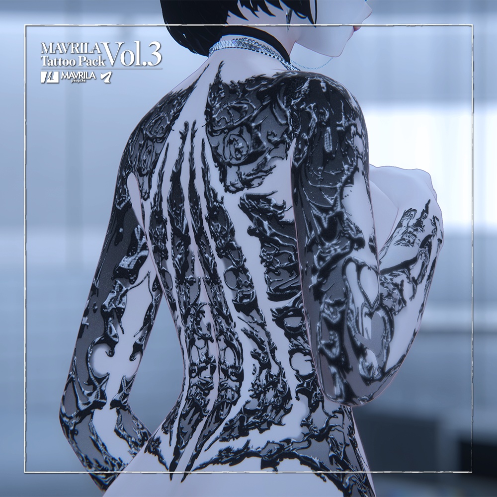 MAVRILA Tattoo Pack Vol.3 -For Shinra-