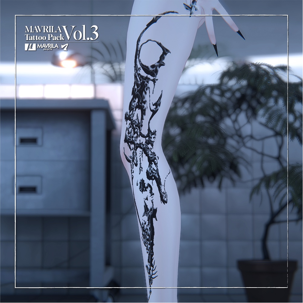 MAVRILA Tattoo Pack Vol.3 -For Shinra-