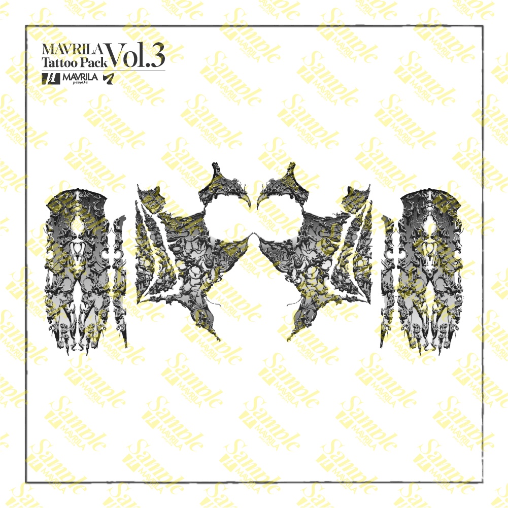 MAVRILA Tattoo Pack Vol.3 -For Shinra-