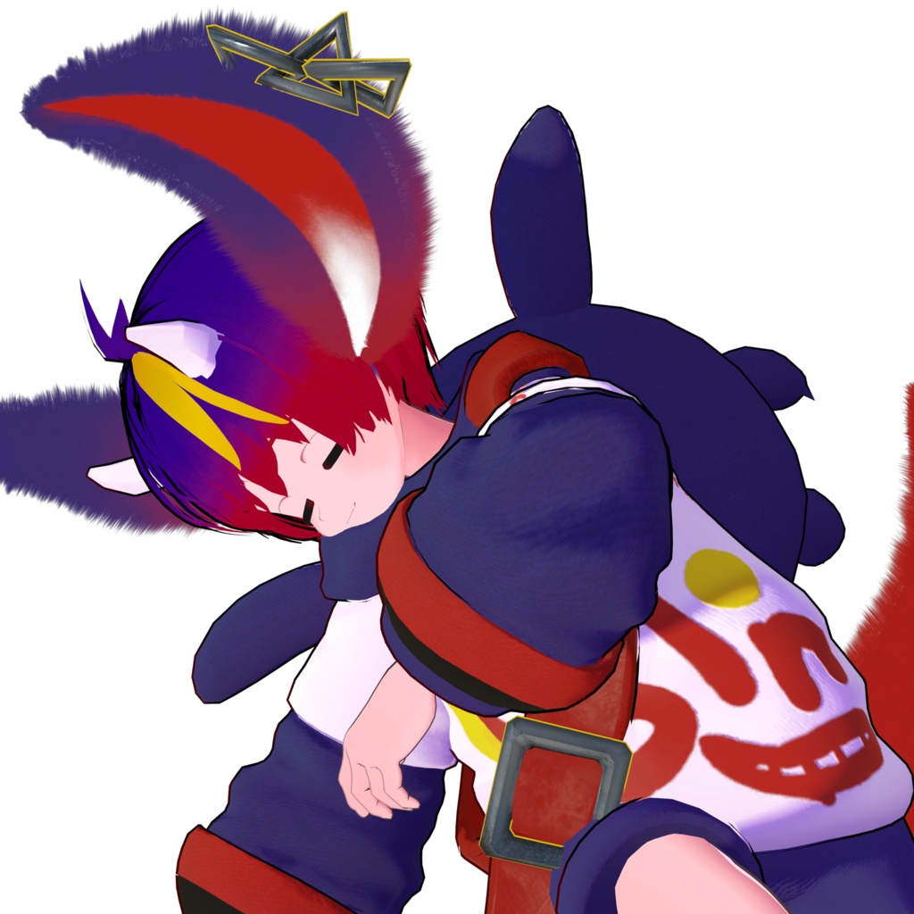 ひゅーじょん君 オリジナル3Dモデル -VRChatアバター & VRM