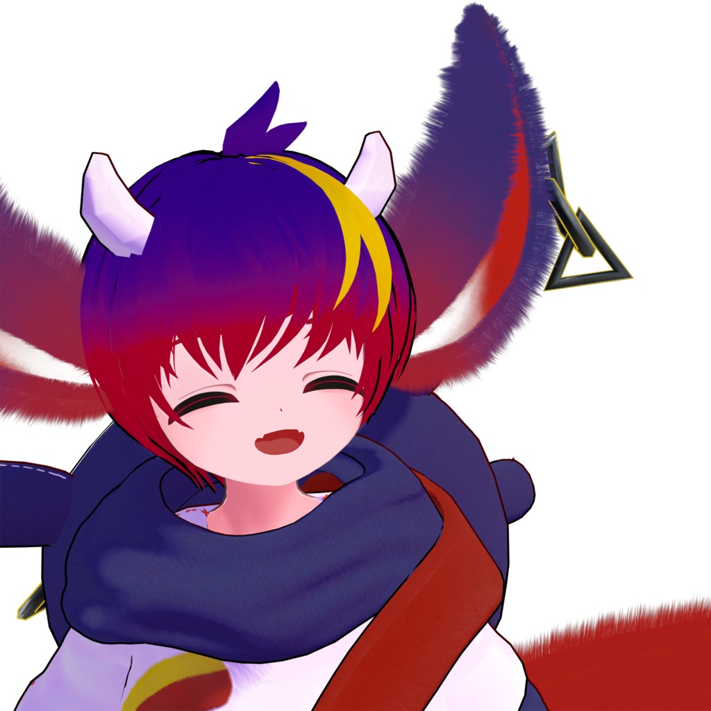 ひゅーじょん君 オリジナル3Dモデル -VRChatアバター & VRM