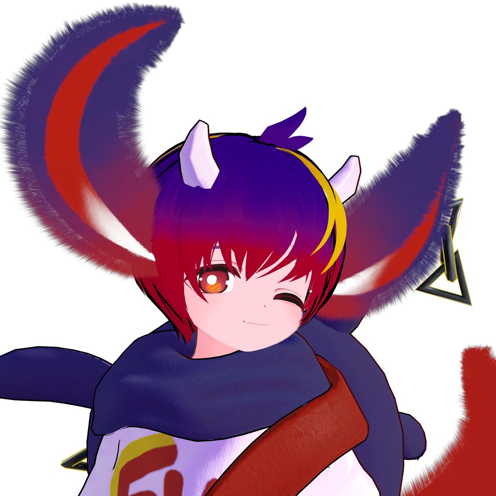 ひゅーじょん君 オリジナル3Dモデル -VRChatアバター & VRM