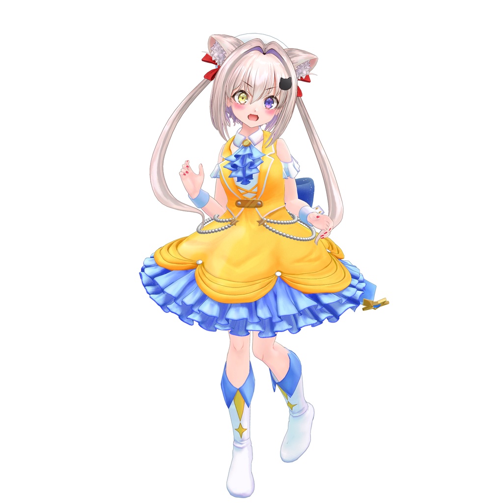 【13アバター対応】アイドル衣装(夕月ティア)【専用衣装】