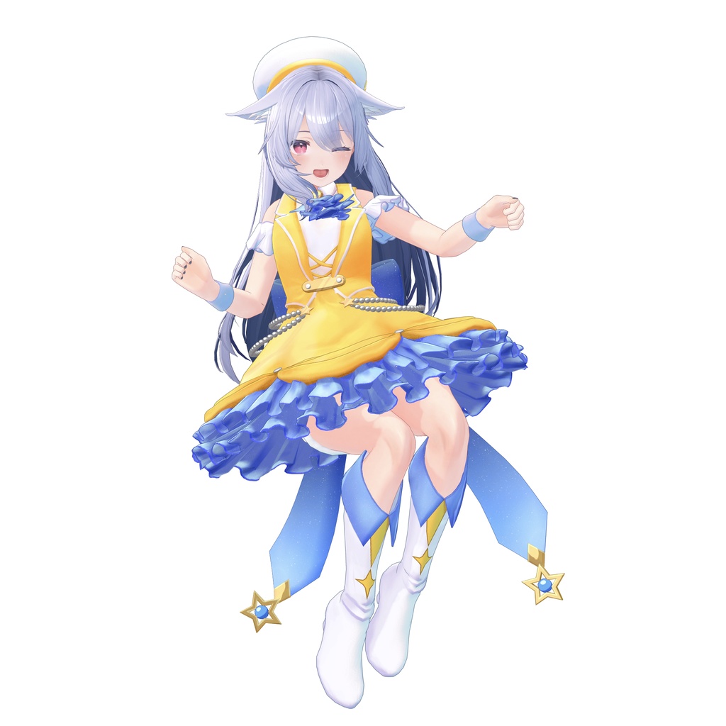 【13アバター対応】アイドル衣装(夕月ティア)【専用衣装】