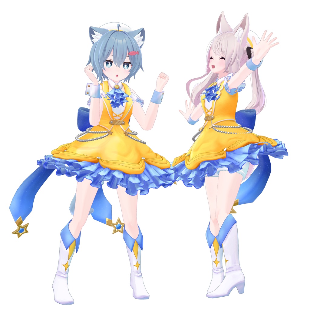 【13アバター対応】アイドル衣装(夕月ティア)【専用衣装】