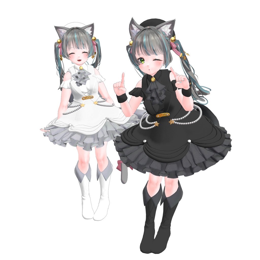 【13アバター対応】アイドル衣装(夕月ティア)【専用衣装】