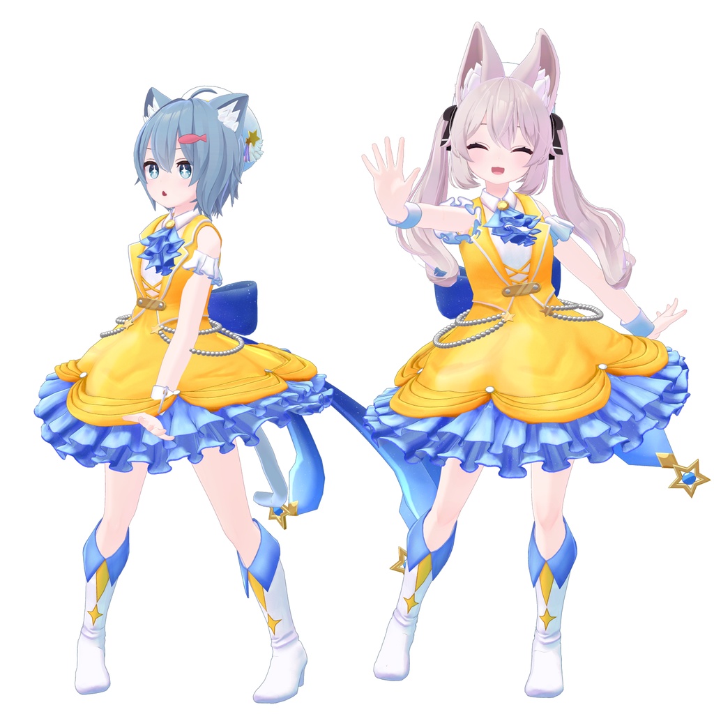 【13アバター対応】アイドル衣装(夕月ティア)【専用衣装】