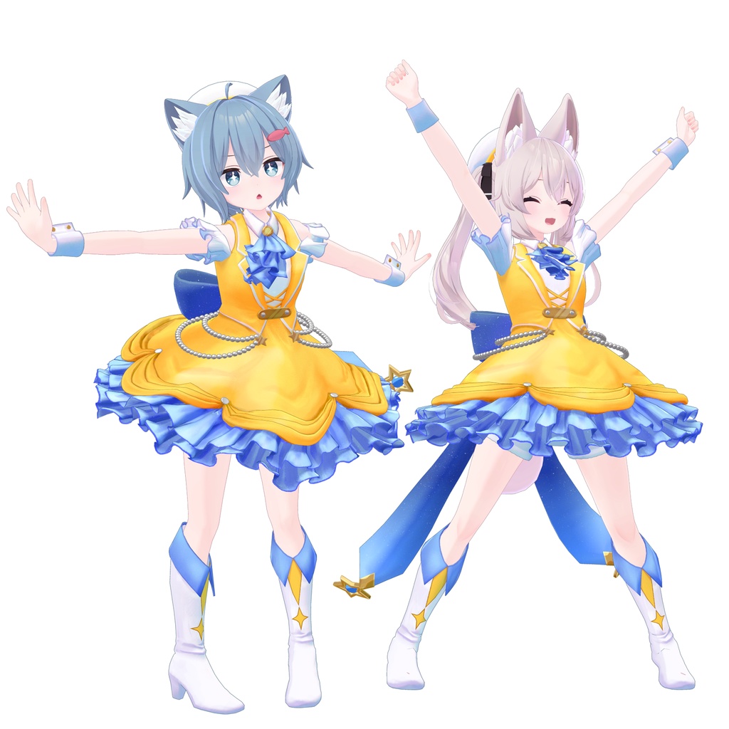 【13アバター対応】アイドル衣装(夕月ティア)【専用衣装】