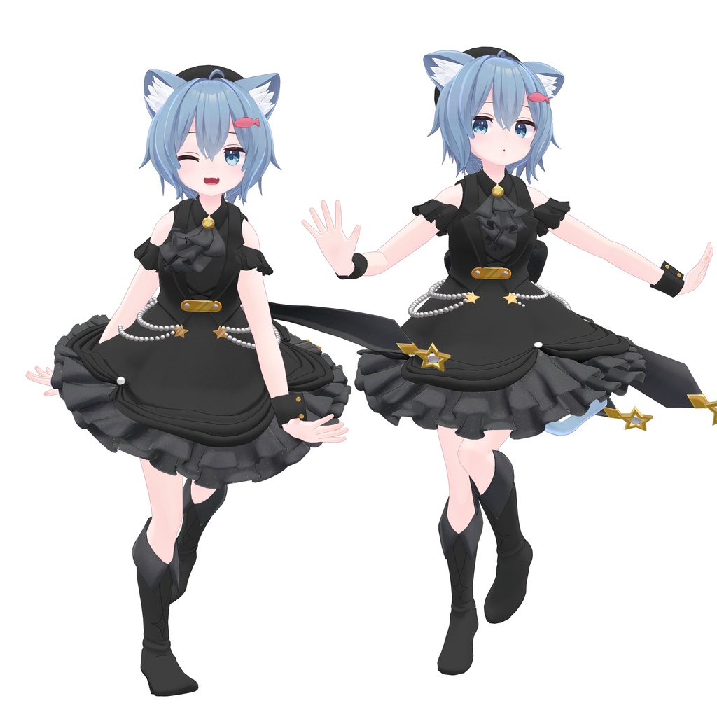 【13アバター対応】アイドル衣装(夕月ティア)【専用衣装】