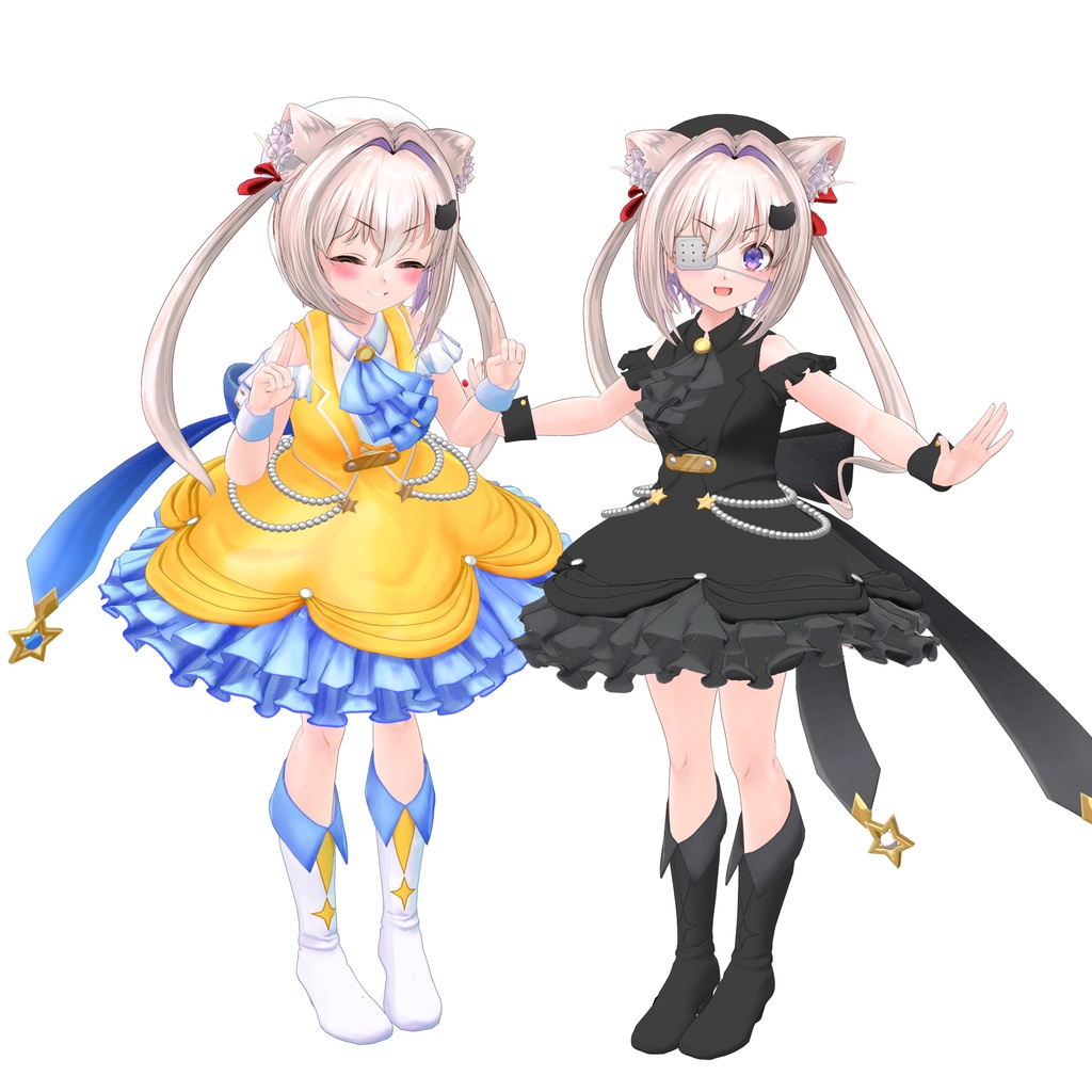 【13アバター対応】アイドル衣装(夕月ティア)【専用衣装】