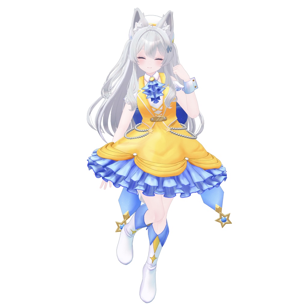 【13アバター対応】アイドル衣装(夕月ティア)【専用衣装】