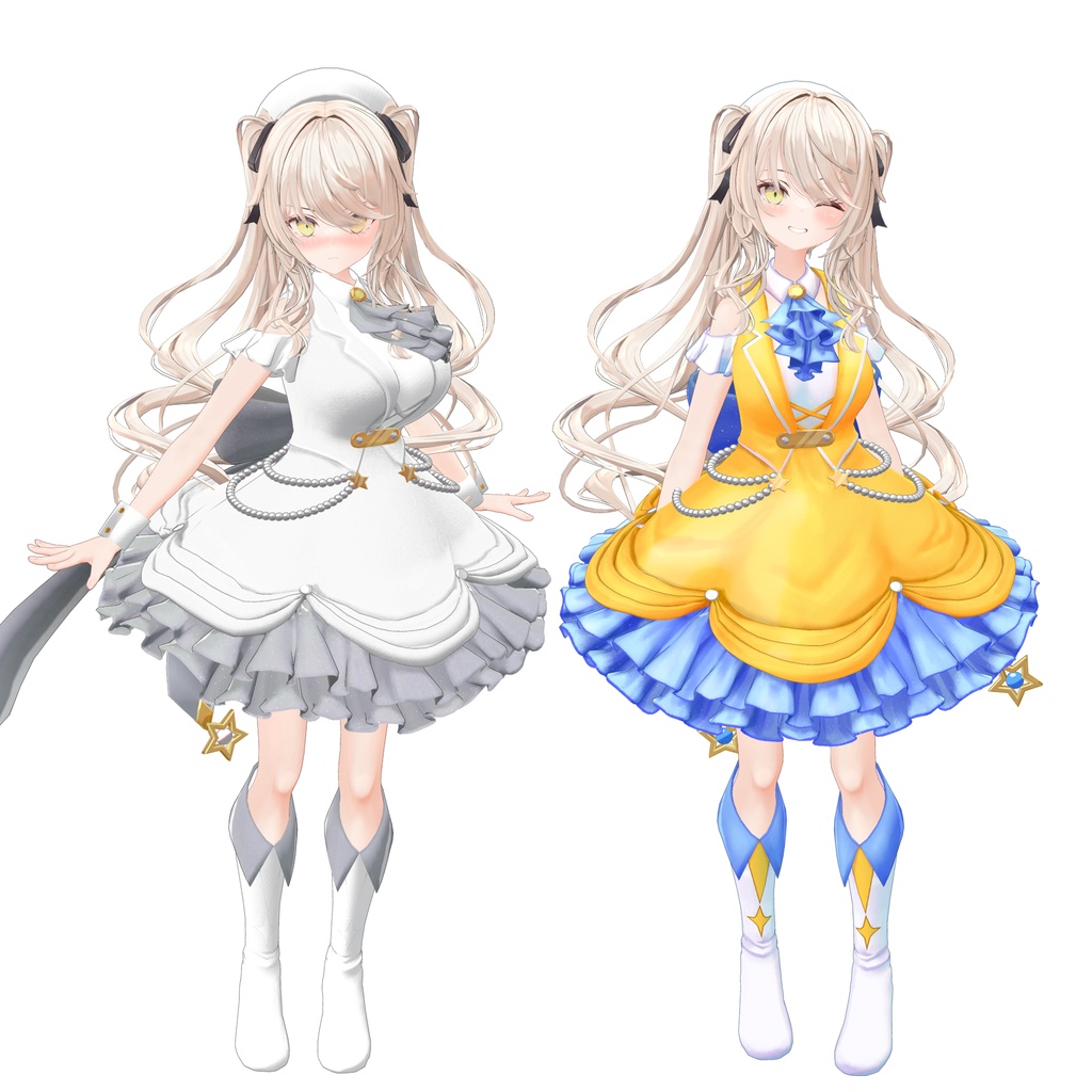 【13アバター対応】アイドル衣装(夕月ティア)【専用衣装】