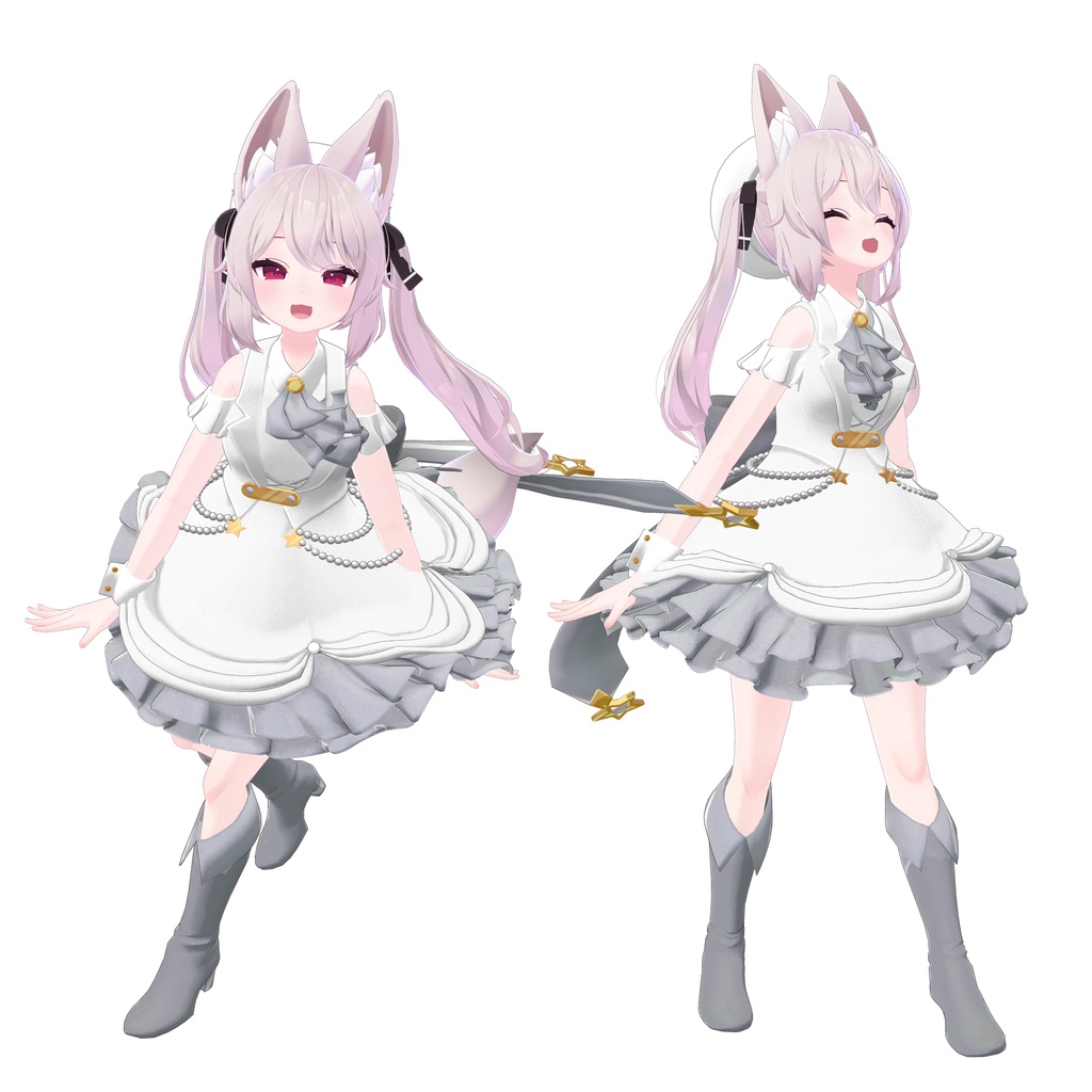 【13アバター対応】アイドル衣装(夕月ティア)【専用衣装】