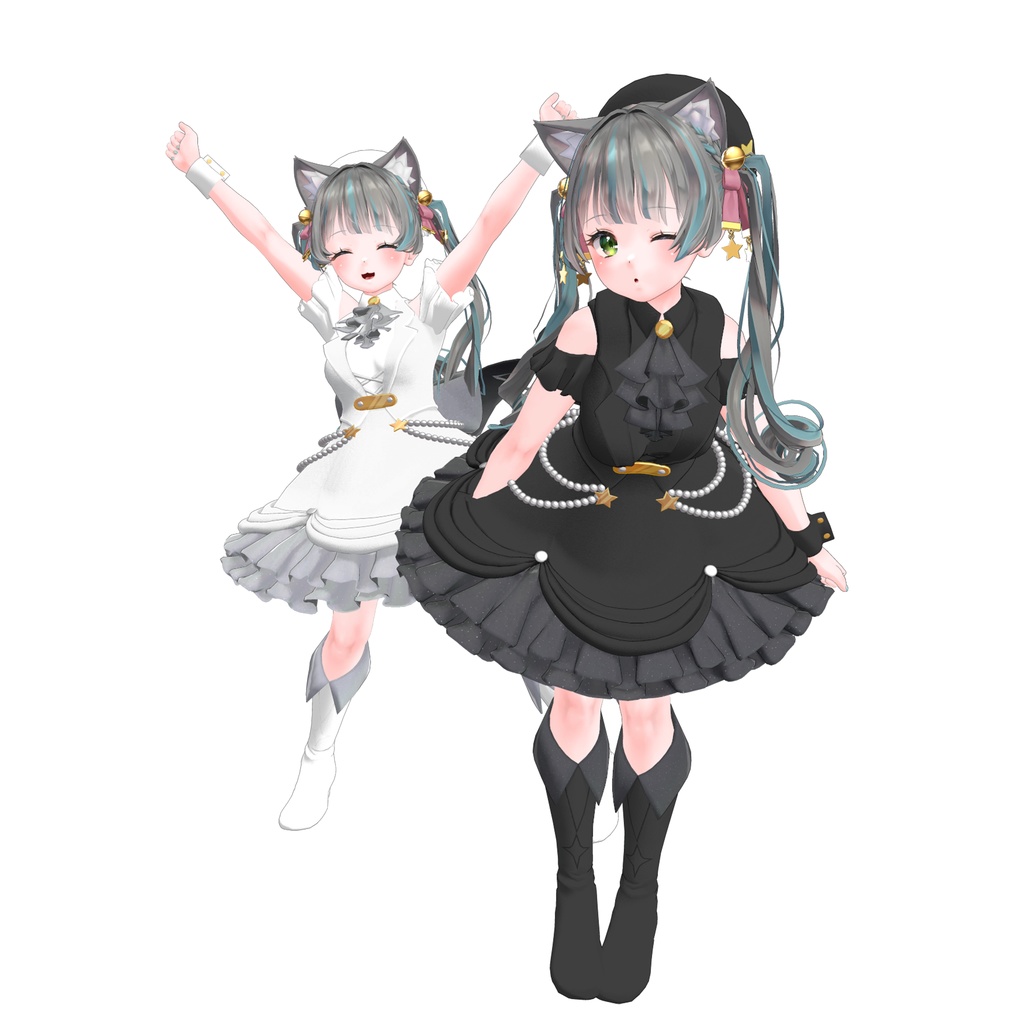 【13アバター対応】アイドル衣装(夕月ティア)【専用衣装】