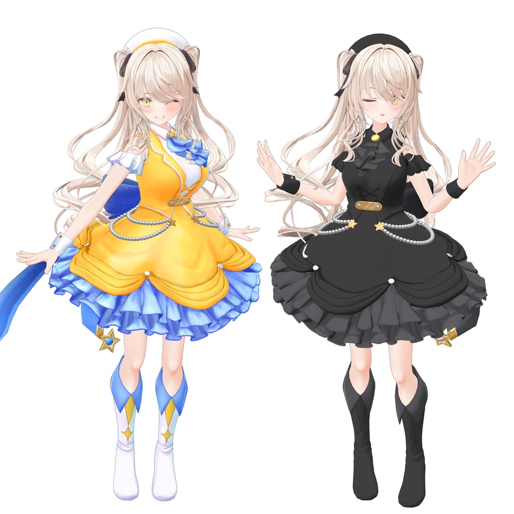 【13アバター対応】アイドル衣装(夕月ティア)【専用衣装】