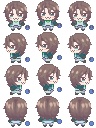 ピクスク用アバター(ガンダム00)