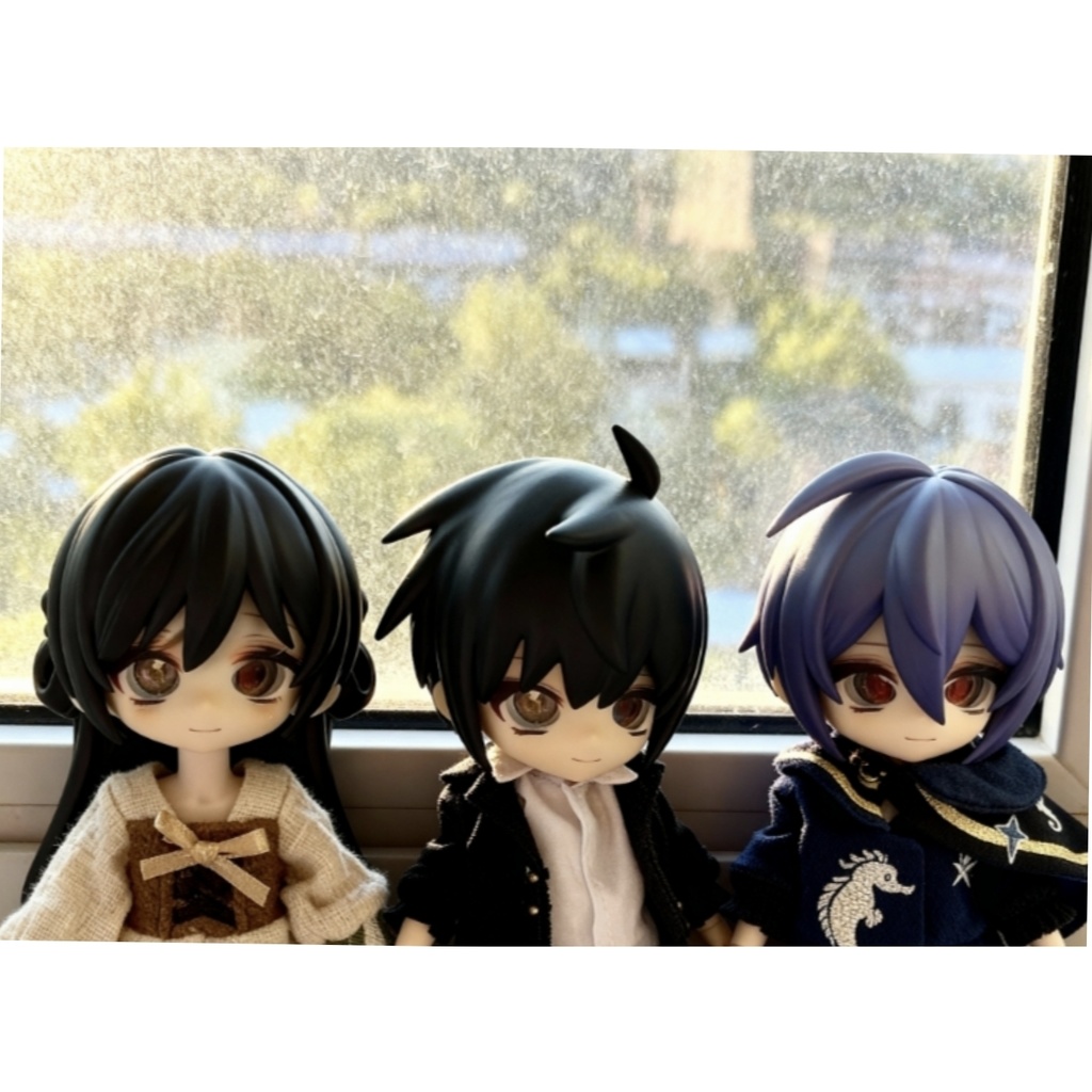 3Dモデル制作ヘアパーツ髪パーツ オーダーメイド ねんどろいどどーる等向き