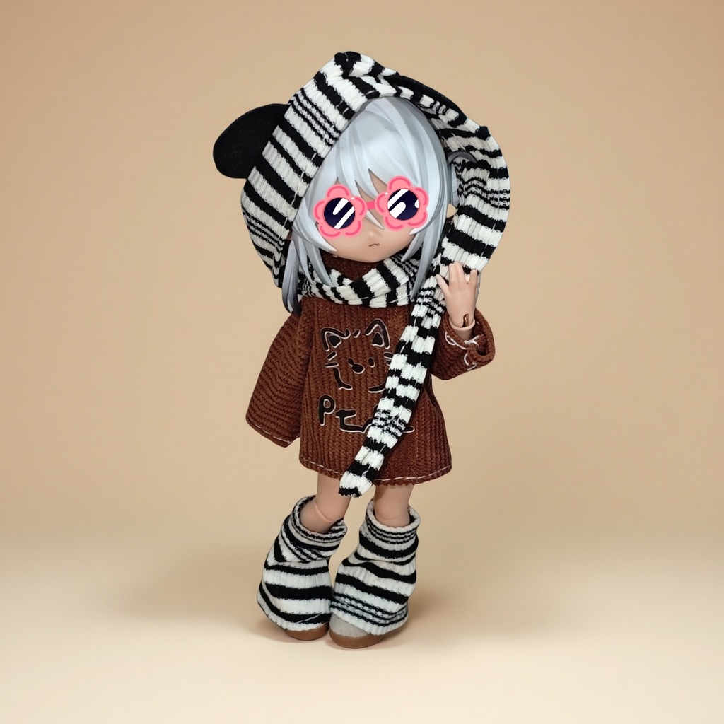 チュニック ねんどろいどどーる·オビツ11 等向き