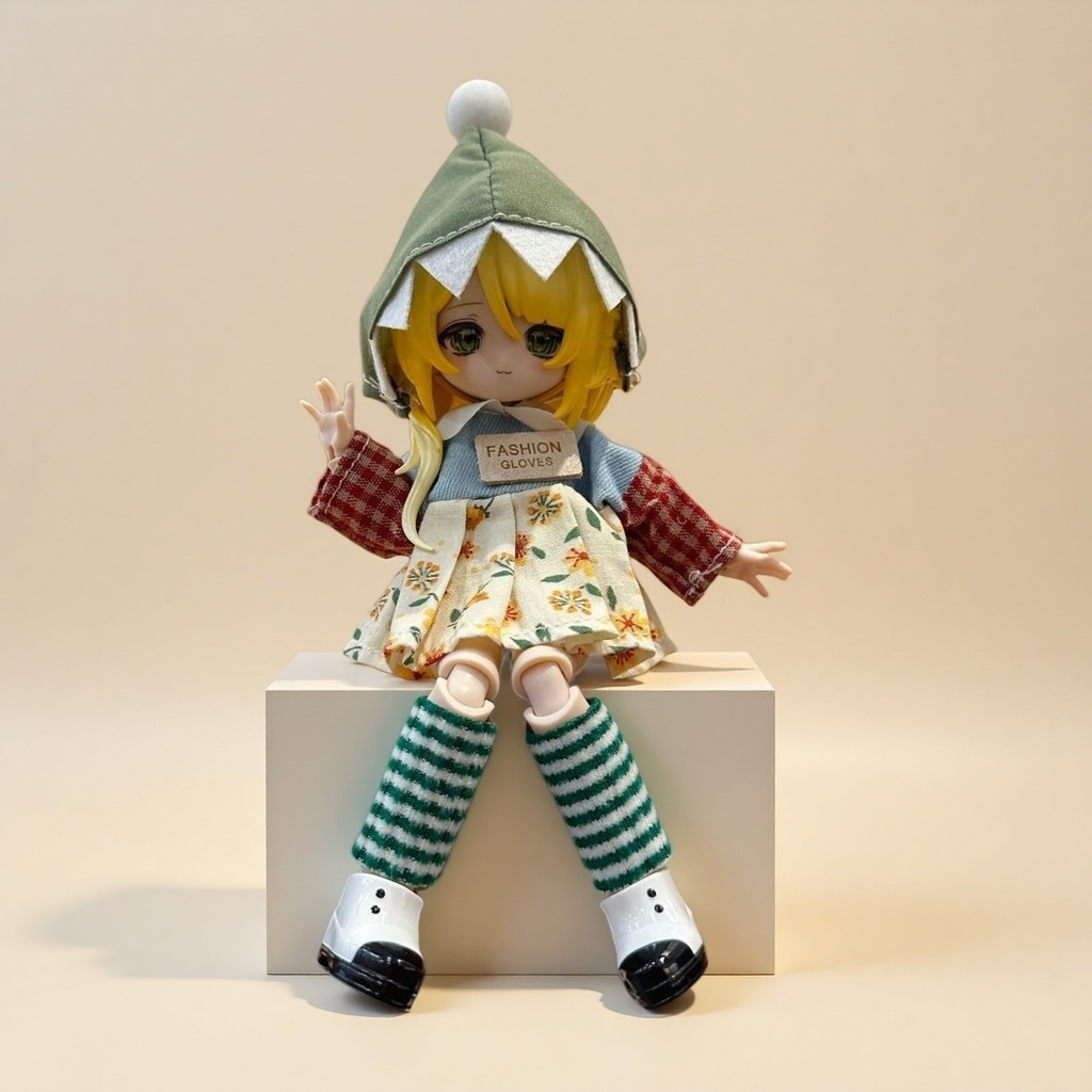 田園風のスカートセット ねんどろいどどーる·オビツ11 等向き