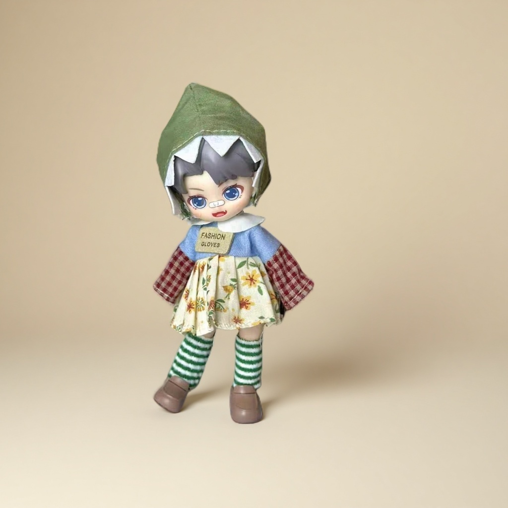 田園風のスカートセット ねんどろいどどーる·オビツ11 等向き