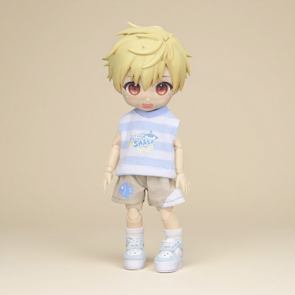 サメスタイルのセット ねんどろいどどーる·オビツ11 等向き