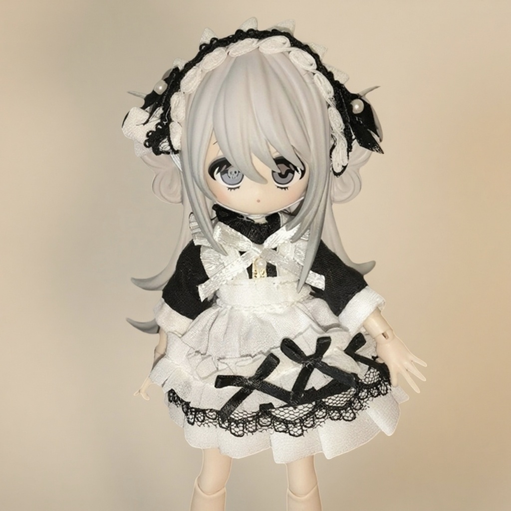 メイド服 オビツ11・ねんどろいどどーるなどの共有サイズ