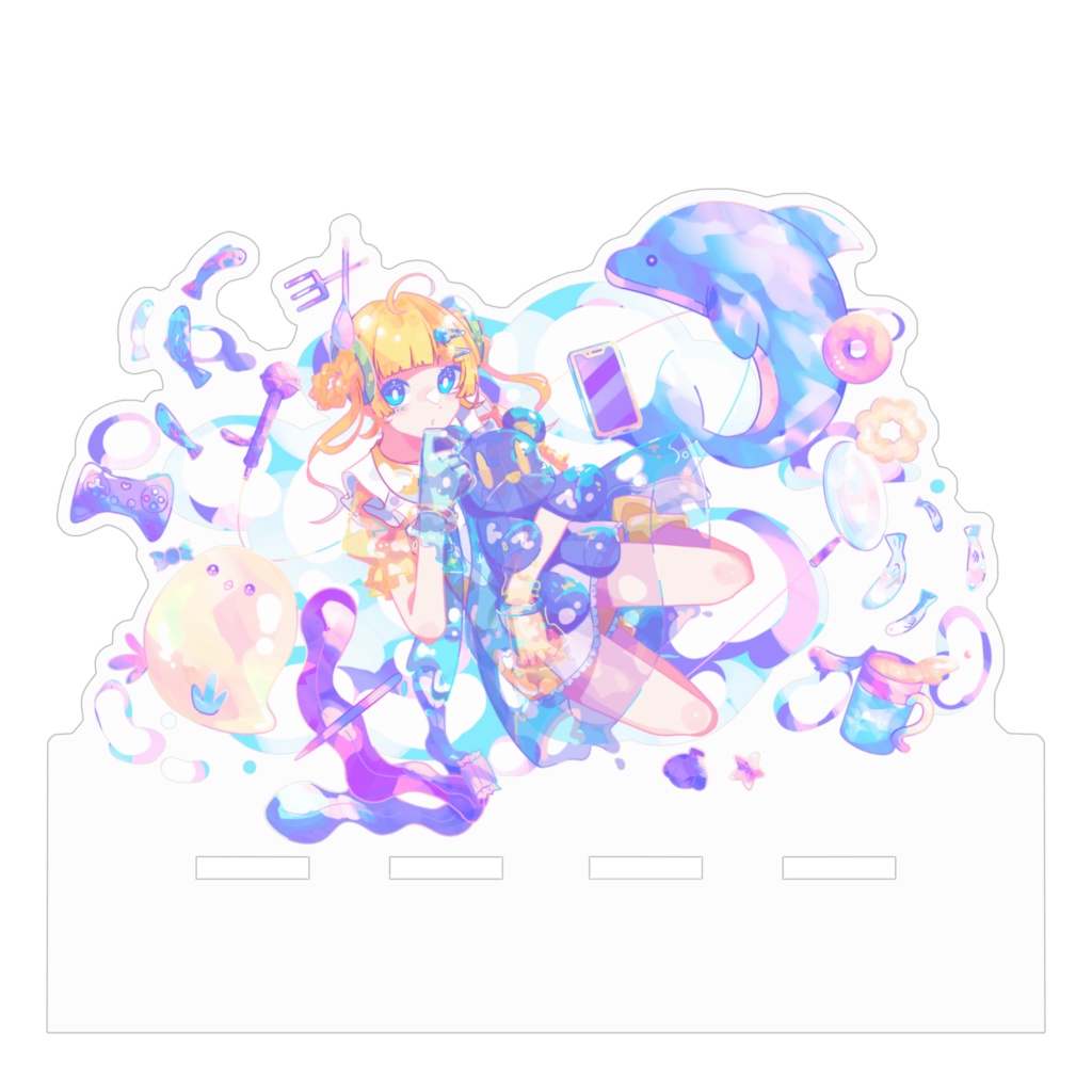 【アクリルスマホスタンド】円円愛