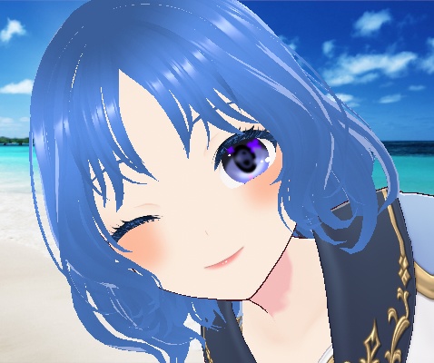 Blue Butterfly Eyes VRoid