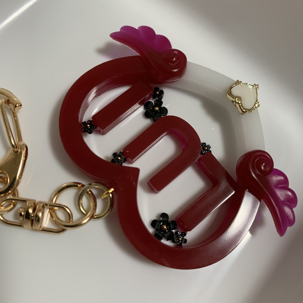 ハンドメイド キーホルダー 鷹嶺ルイ イメージ