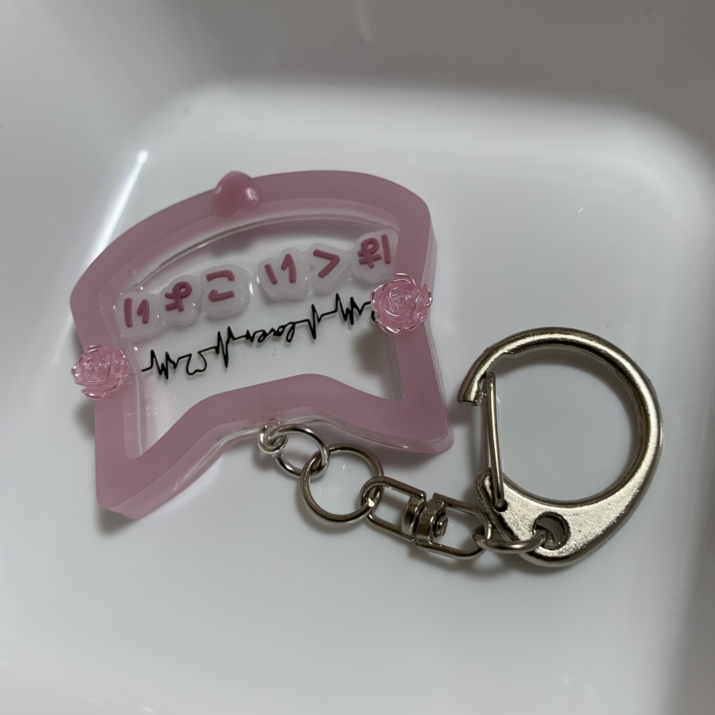 ハンドメイド キーホルダー 博衣こより イメージ