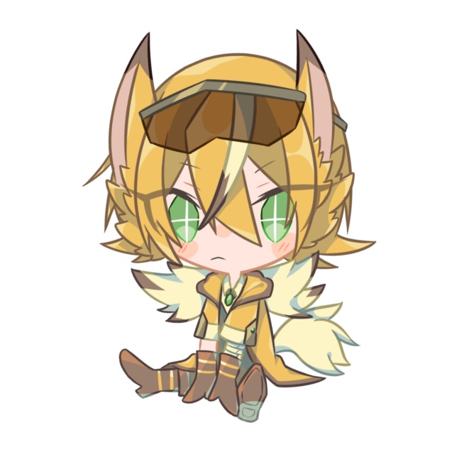 お座りアクキー(再販)