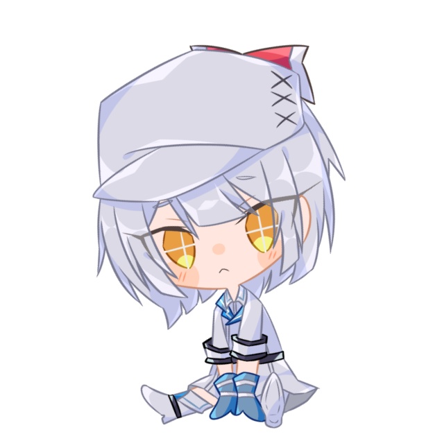 お座りアクキー(再販)