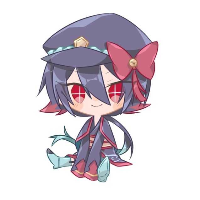 お座りアクキー(再販)