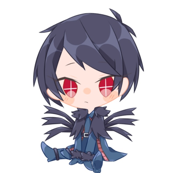 お座りアクキー(再販)