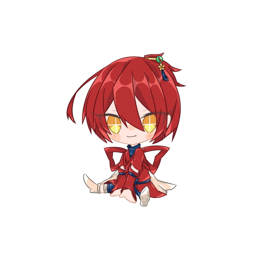 お座りアクキー3(再販)