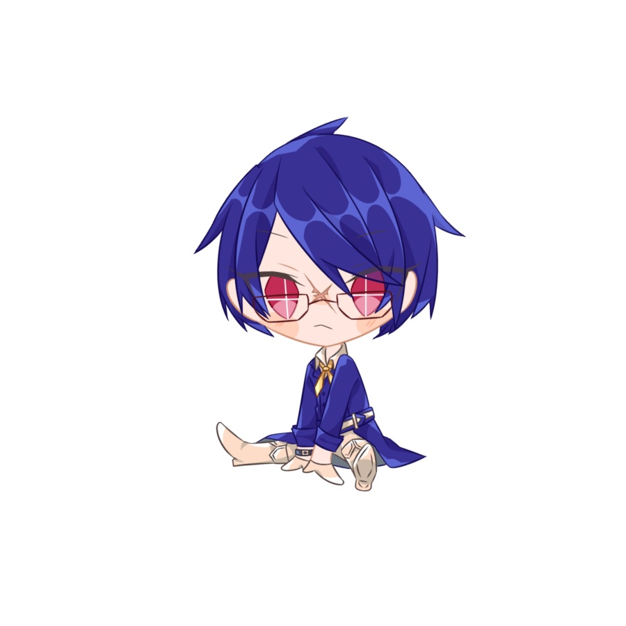 お座りアクキー3(再販)