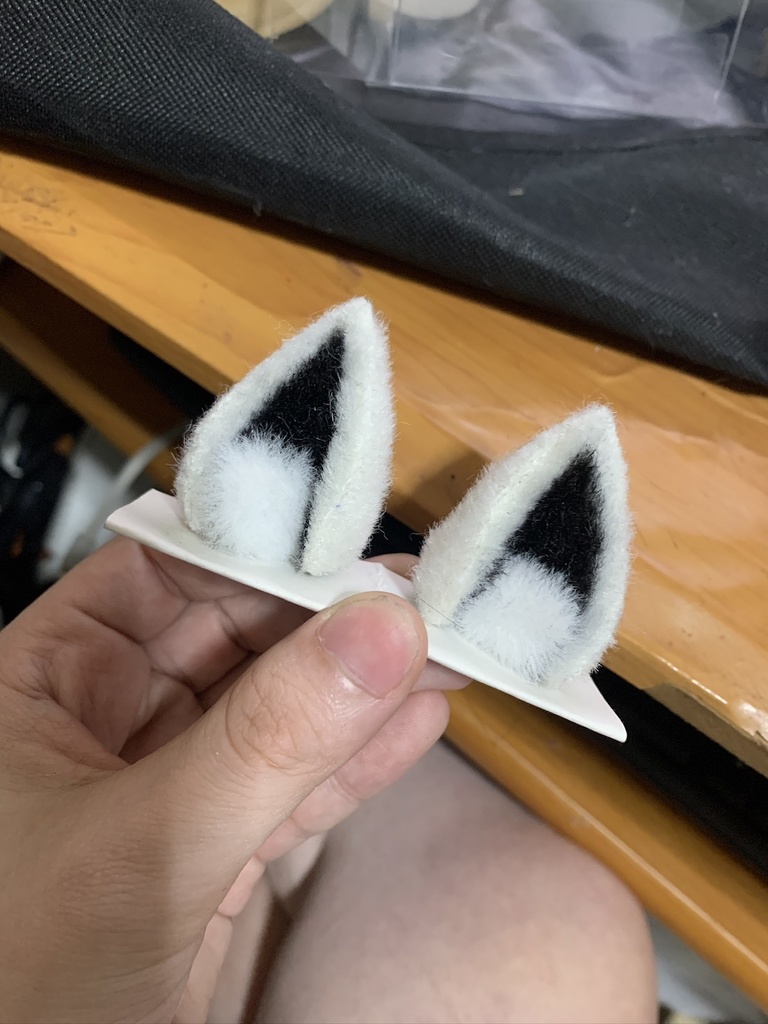 オーダーする/狐耳(小さい)&狐しっぽセット/DD.MDD向/